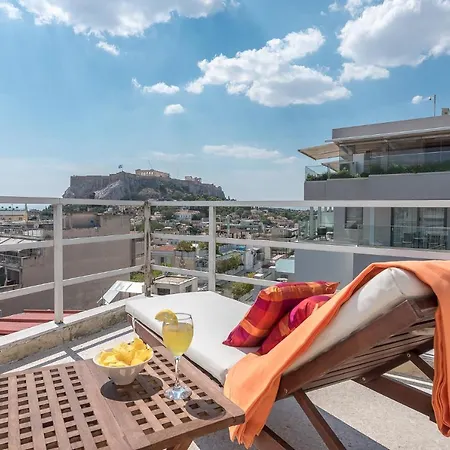 Breathtaking Acropolis View At Syntagma Апартаменты Афины